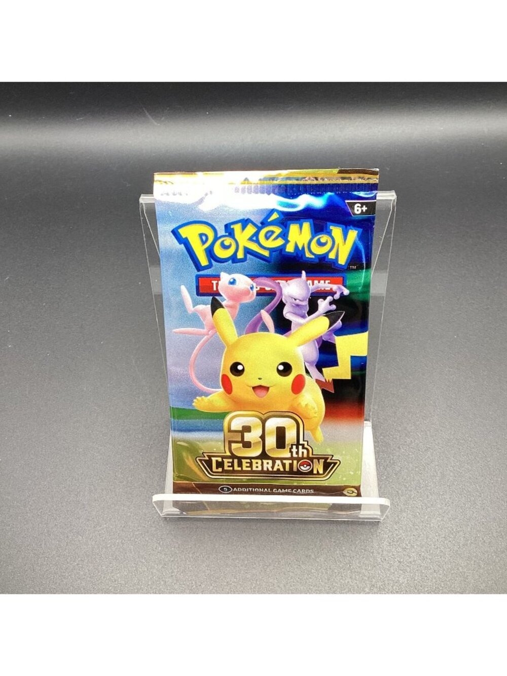 Pokemon TCG 30th Celebration NEW Sealed Booster Pack English 5 Cards 1 Pack NIP!